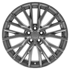 OE Wheels LX59 20x8 5x114.3 30et Gloss Hyper Silver Wheel - View 2