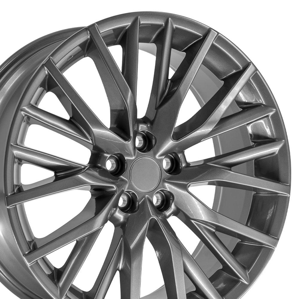 OE Wheels LX59 20x8 5x114.3 30et Gloss Hyper Silver Wheel