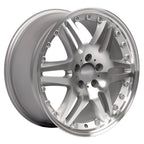 OE Wheels MB09 18x8.5 5x112 35et Gloss Silver Machined Wheel - View 3
