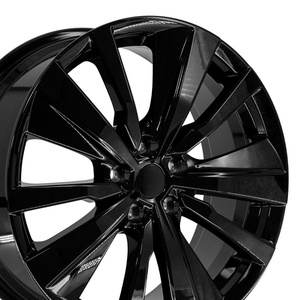 OE Wheels NS29 19x8 5x114.3 55et Gloss Black Wheel