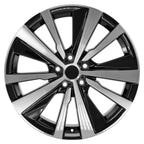 OE Wheels NS29 19x8 5x114.3 55et Gloss Black Machined Wheel - View 2