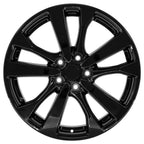 OE Wheels NS30 18x7.5 5x114.3 55et Gloss Black Wheel - View 2