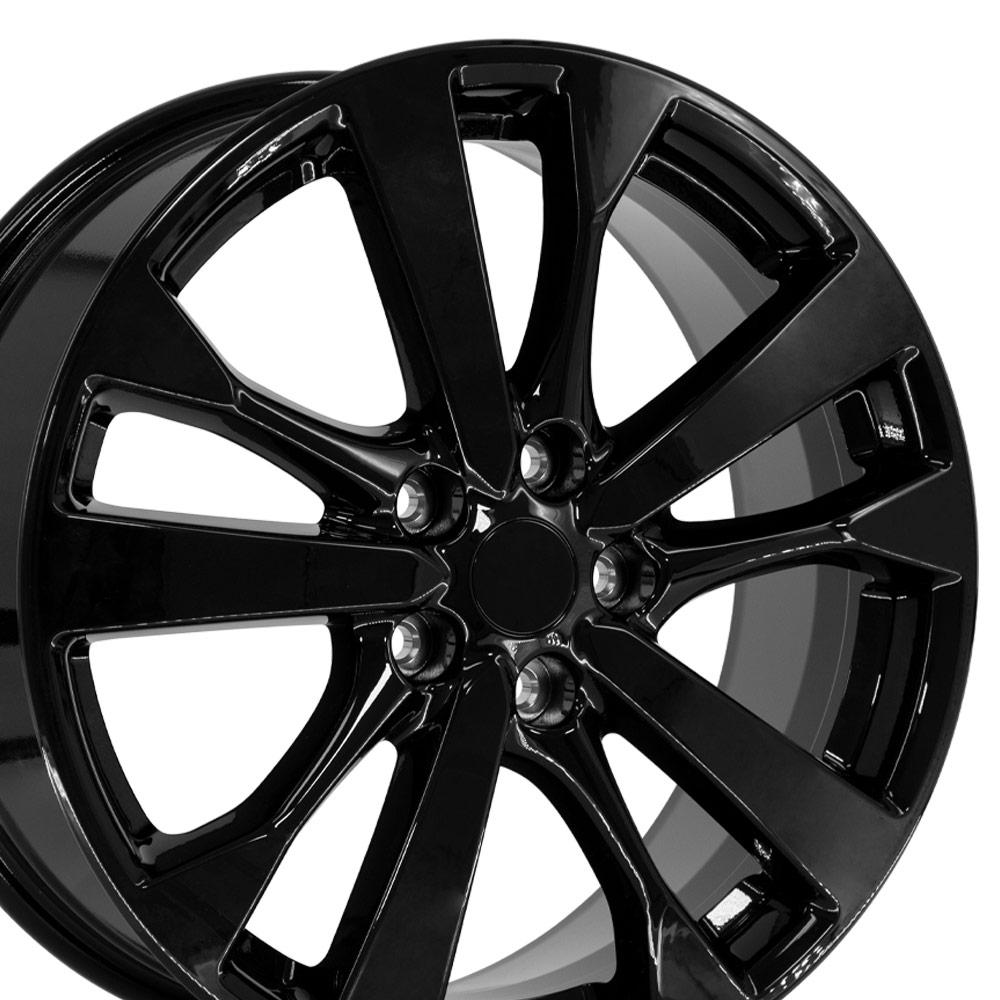 OE Wheels NS30 18x7.5 5x114.3 55et Gloss Black Wheel