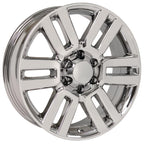 OE Wheels TY10 20x7 6x139.7 15et Chrome Wheel - View 3