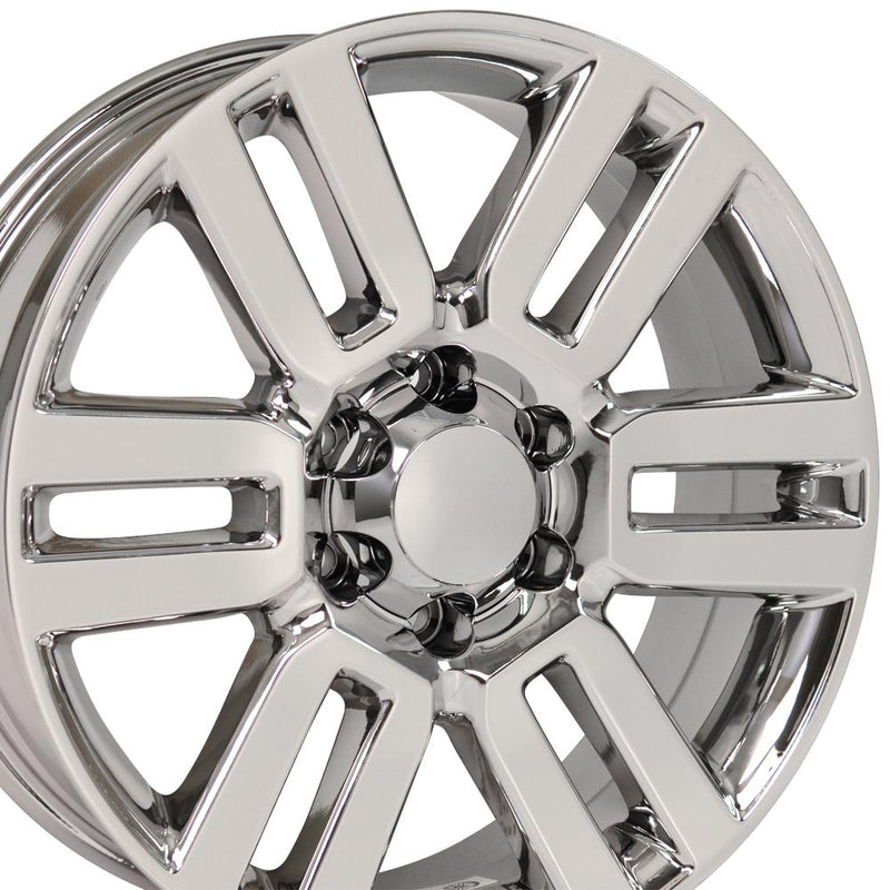 OE Wheels TY10 20x7 6x139.7 15et Chrome Wheel