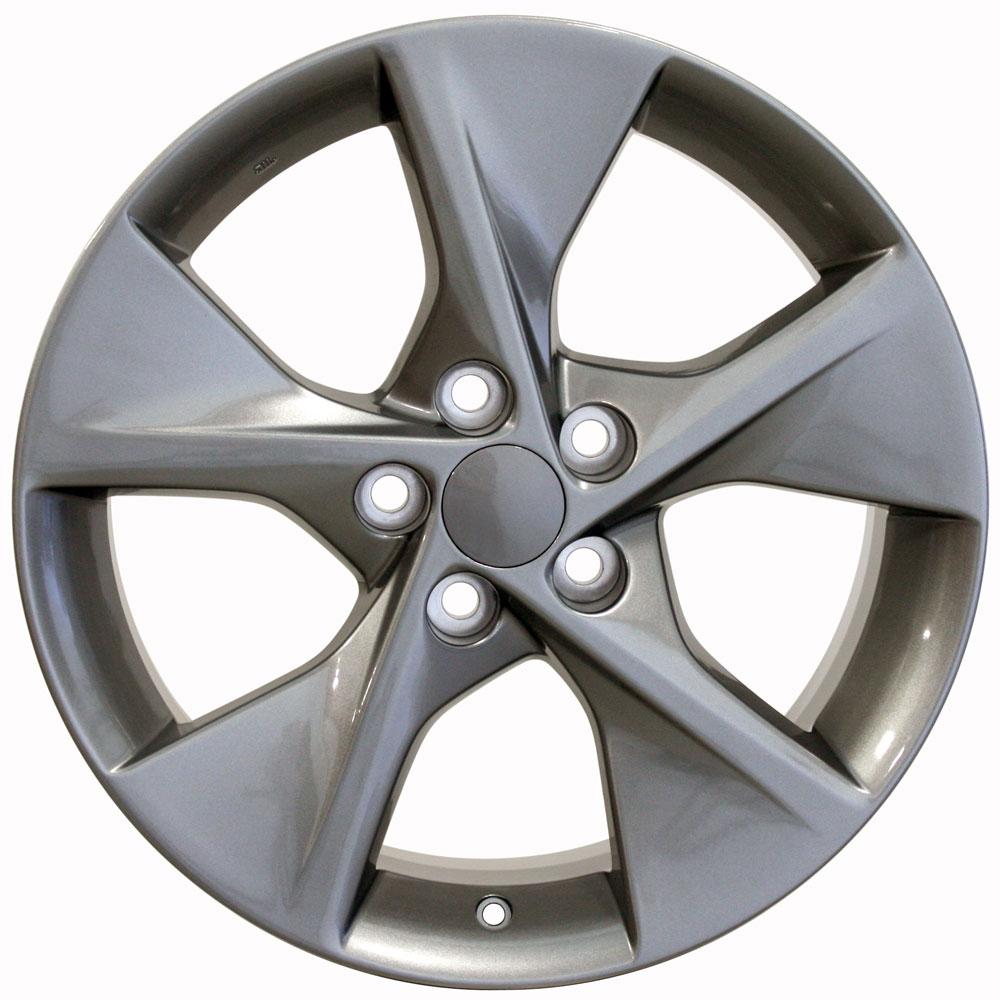 OE Wheels TY12 18x7.5 5x114.3 45et Gloss Gunmetal Wheel - View 3