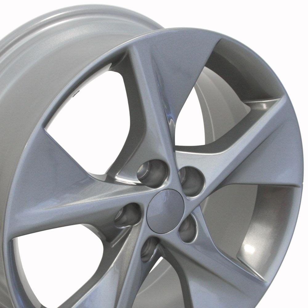 OE Wheels TY12 18x7.5 5x114.3 45et Gloss Gunmetal Wheel - View 2