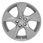 OE Wheels TY12 18x7.5 5x114.3 45et Gloss Silver Wheel - View 2