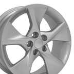 OE Wheels TY12 18x7.5 5x114.3 45et Gloss Silver Wheel