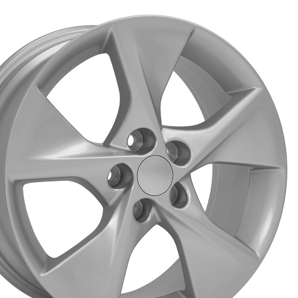 OE Wheels TY12 18x7.5 5x114.3 45et Gloss Silver Wheel