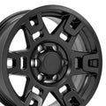 OE Wheels TY16B 17x7 6x139.7 4et Matte Black Wheel