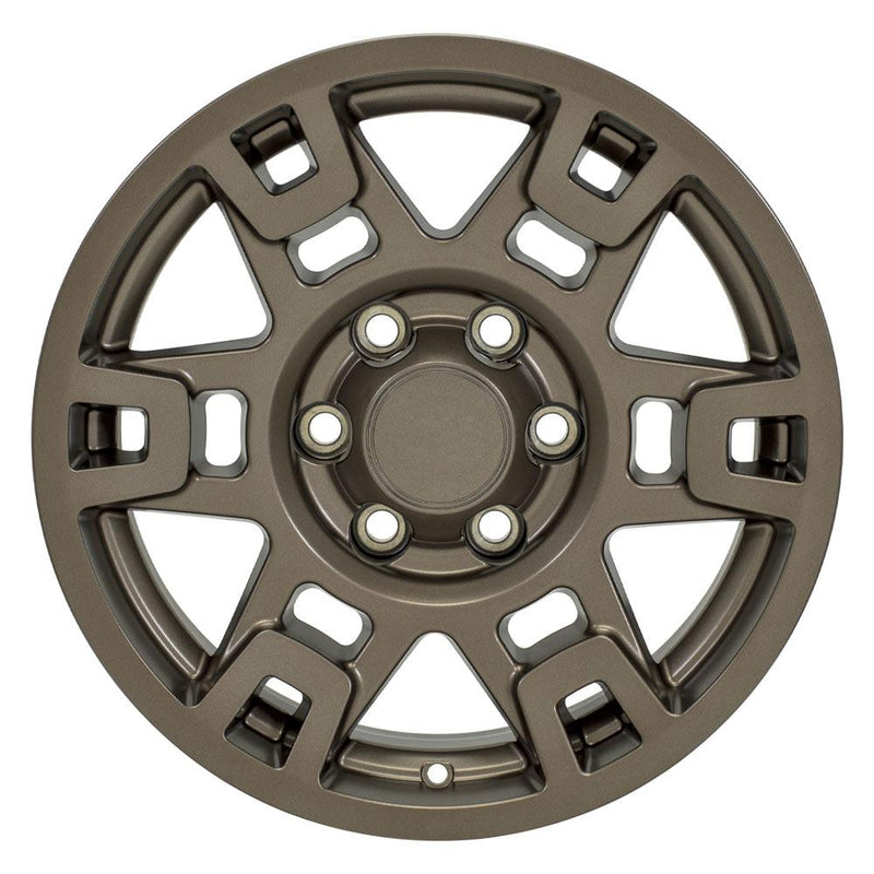 OE Wheels TY16B 17x7 6x139.7 4et Satin Bronze Wheel - View 2