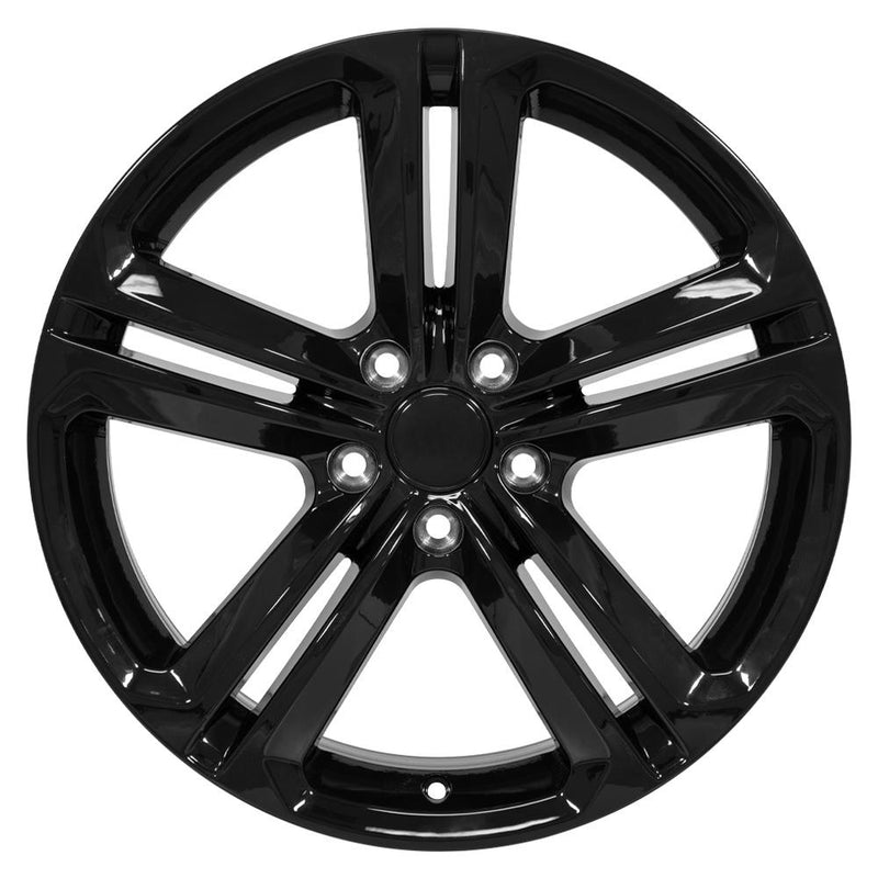OE Wheels VW18 18x8 5x112 41et Gloss Black Wheel - View 2