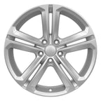 OE Wheels VW18 18x8 5x112 41et Gloss Silver Wheel - View 2