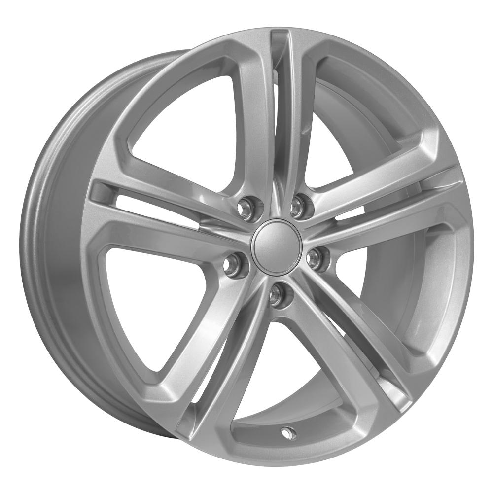 OE Wheels VW18 18x8 5x112 41et Gloss Silver Wheel - View 3