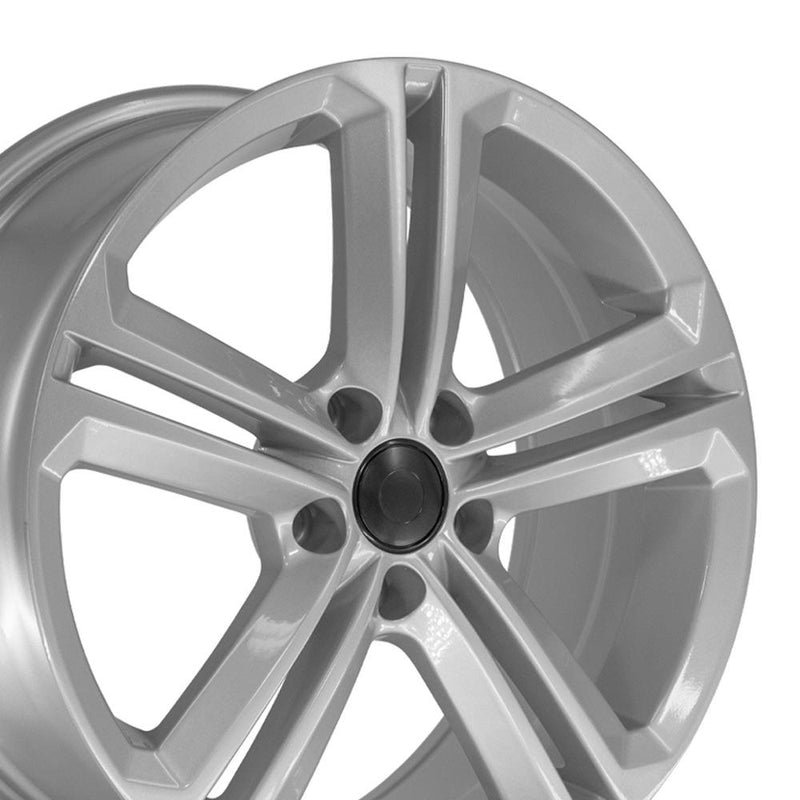 OE Wheels VW18 18x8 5x112 45et Gloss Silver Wheel