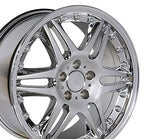 OE Wheels MB09 18x8.5 5x112 35et Chrome Wheel