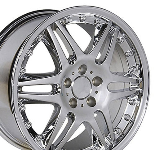 OE Wheels MB09 18x8.5 5x112 35et Chrome Wheel