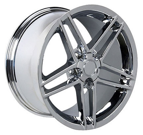 OE Wheels CV07A 18x9.5 5x120.65 56et Chrome Wheel - View 2