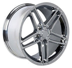 OE Wheels CV07A 18x9.5 5x120.65 56et Chrome Wheel - View 2