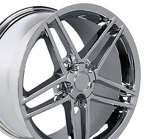 OE Wheels CV07A 18x9.5 5x120.65 56et Chrome Wheel